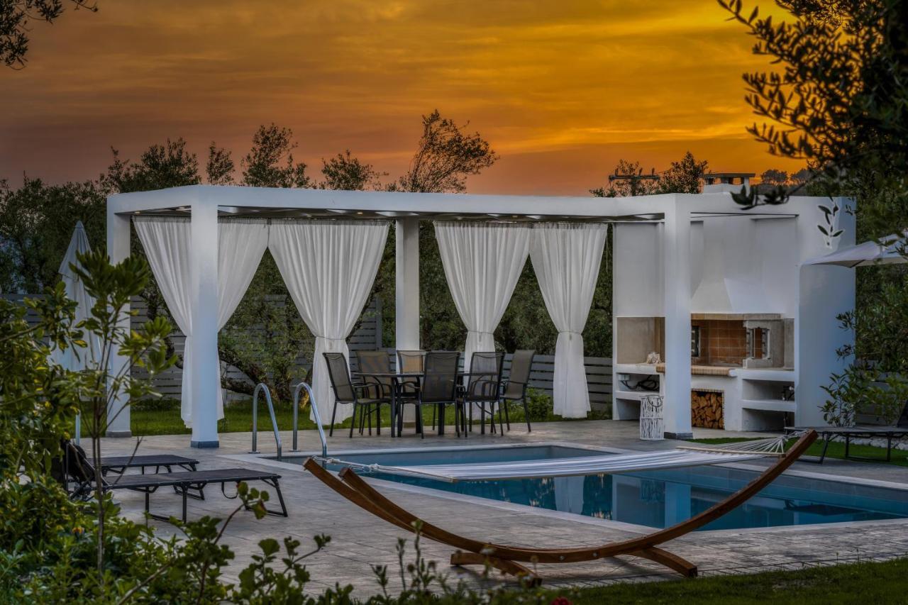 Johnny'S White Luxury Villa Tsilivi  Exterior foto