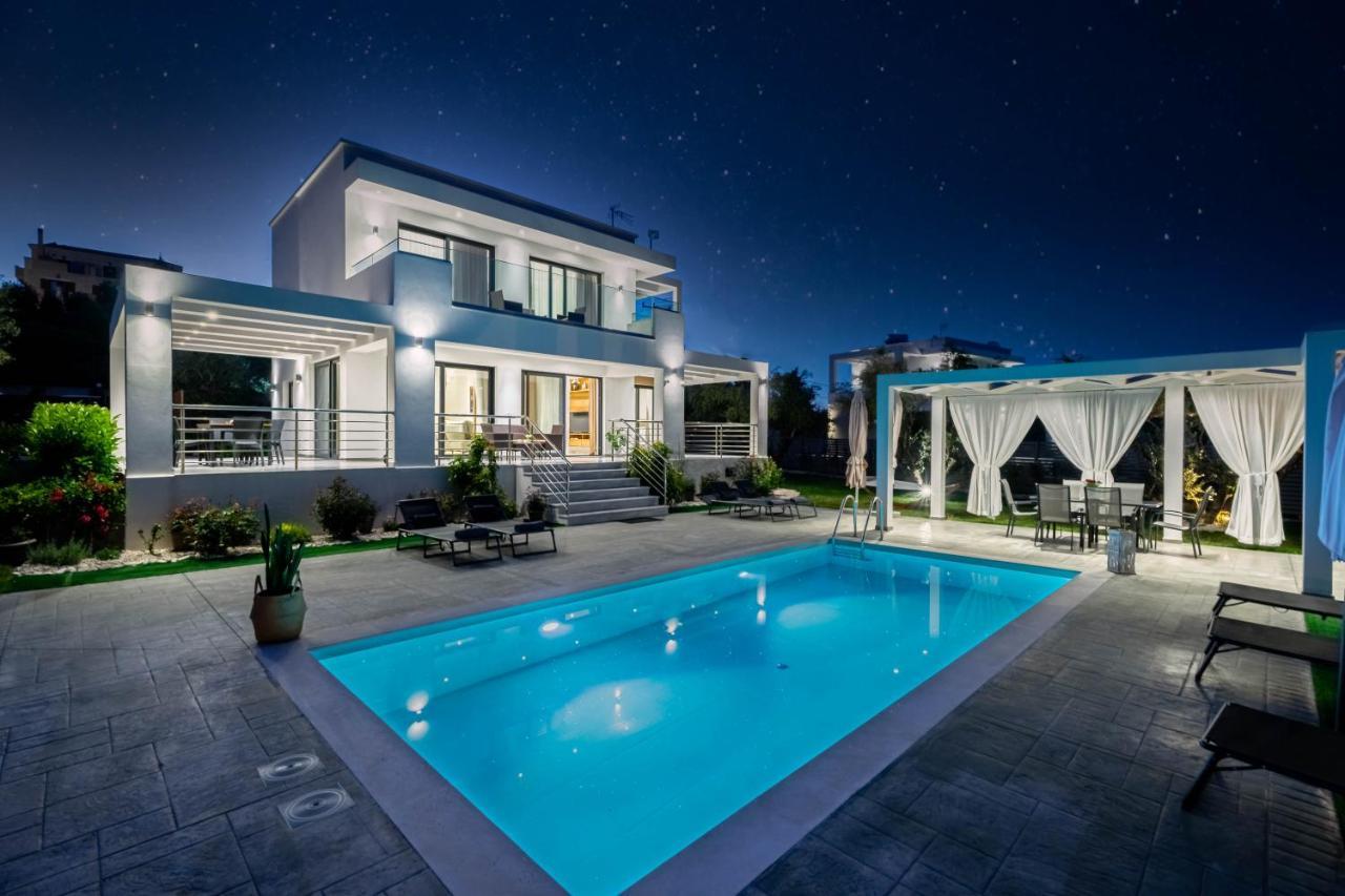 Johnny'S White Luxury Villa Tsilivi  Exterior foto